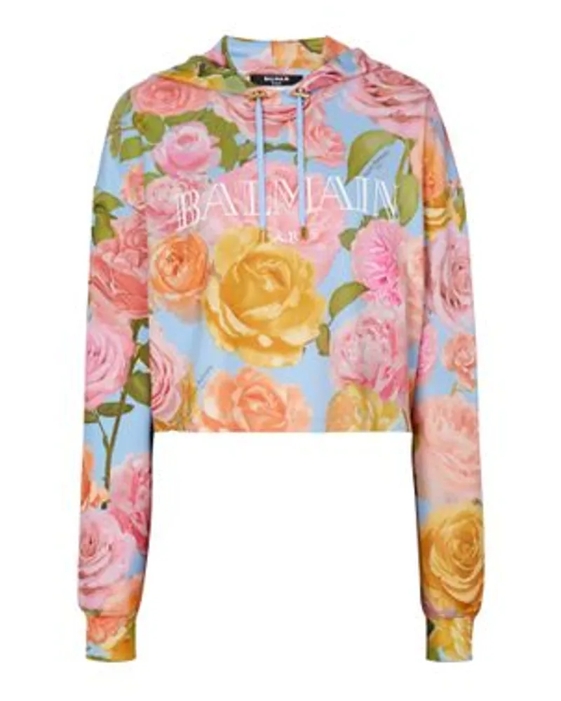 Balmain Bedrucktes Sweatshirt Multicolor