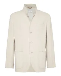 Brunello Cucinelli Jacke im Sakkostil Beige