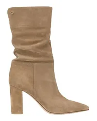 Gianvito Rossi Absatz-Stiefeletten Piper Bootie Beige