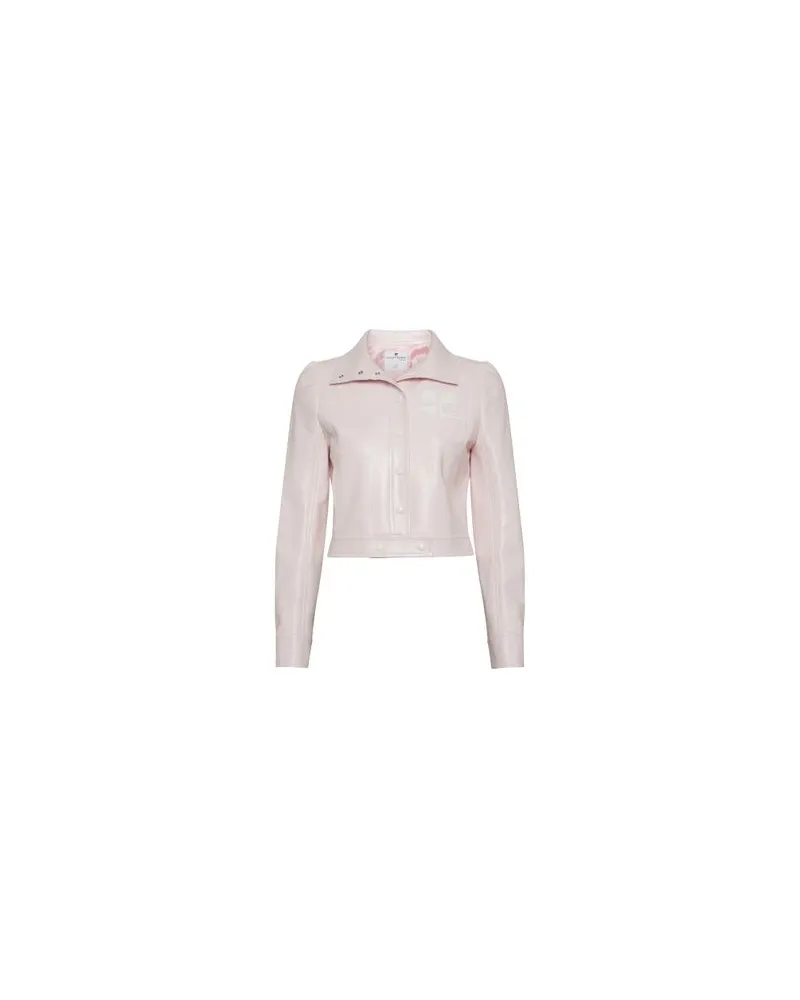 Courrèges Ikonischer Blouson Vinyle Pink