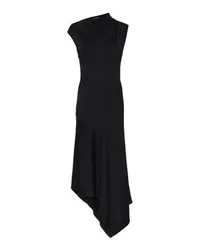 Alexander McQueen Jersey-Kleid Black