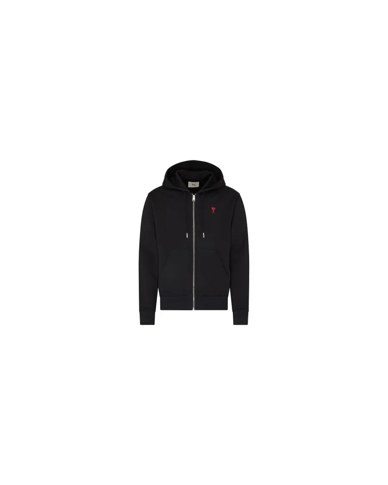 AMI Paris Hoodie Ami de Cœur Black