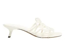 Sandalen Petal Anagram aus Kalbsleder