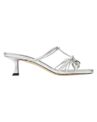 Jimmy Choo Pantoletten Jemma 50 Silver