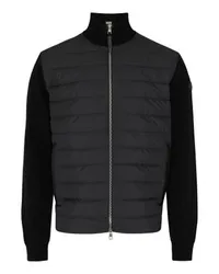 Moncler Jacke im Materialmix Black