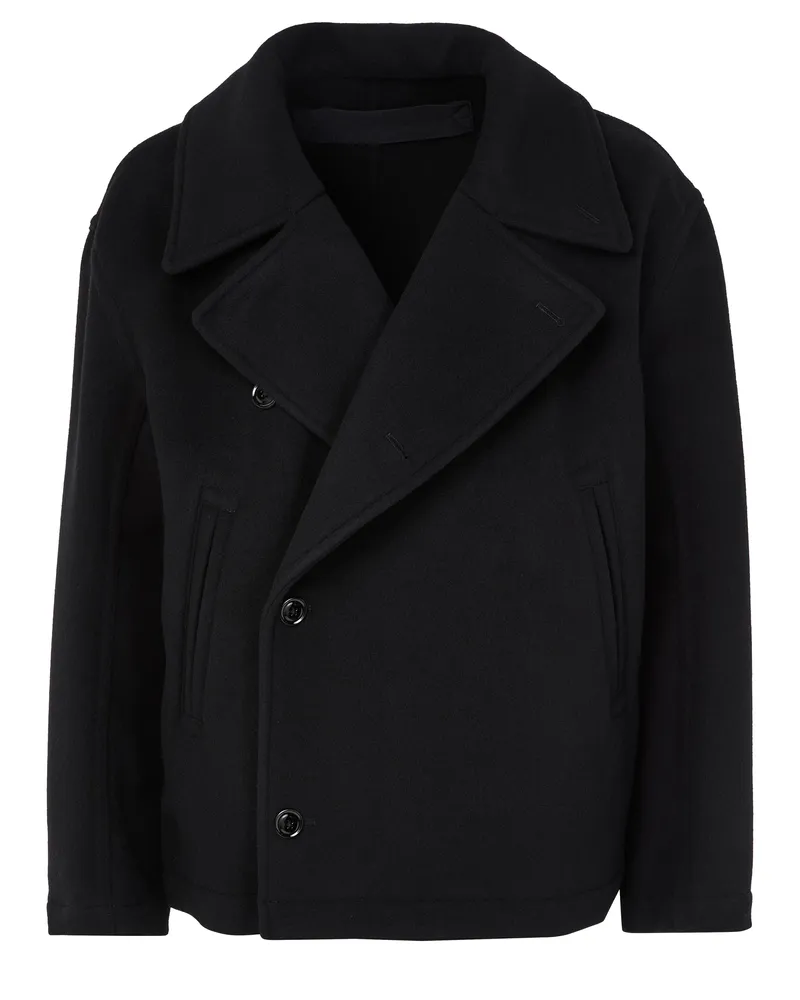 Christophe Lemaire Peacoat im Boxy Style 