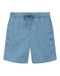 Frescobol Carioca Shorts mit Fischgrätmuster Felipe Blue