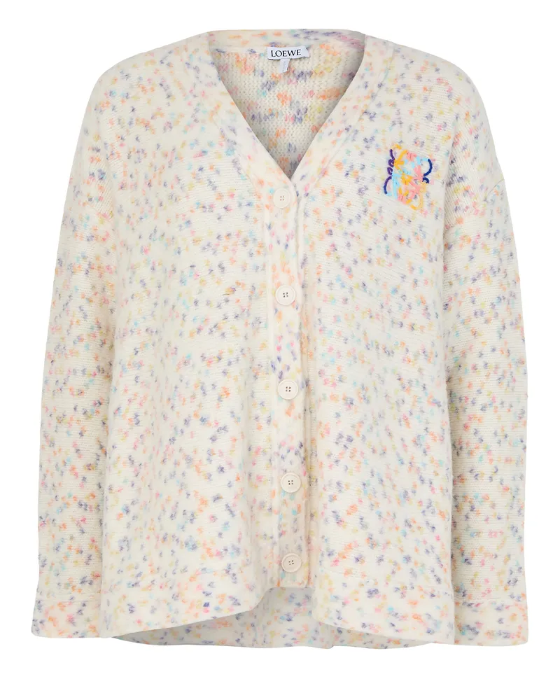 Loewe Trapez-Cardigan aus Wolle und Alpaka 