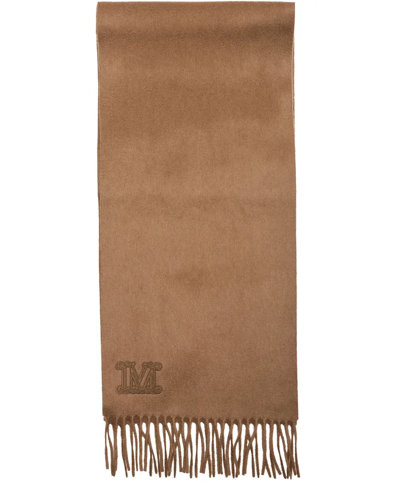 Max Mara Schal mit Logo Metallized