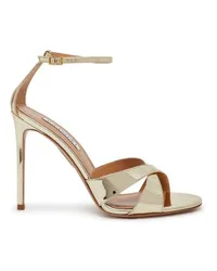 Aquazzura Sandaletten Divine 105 Gold