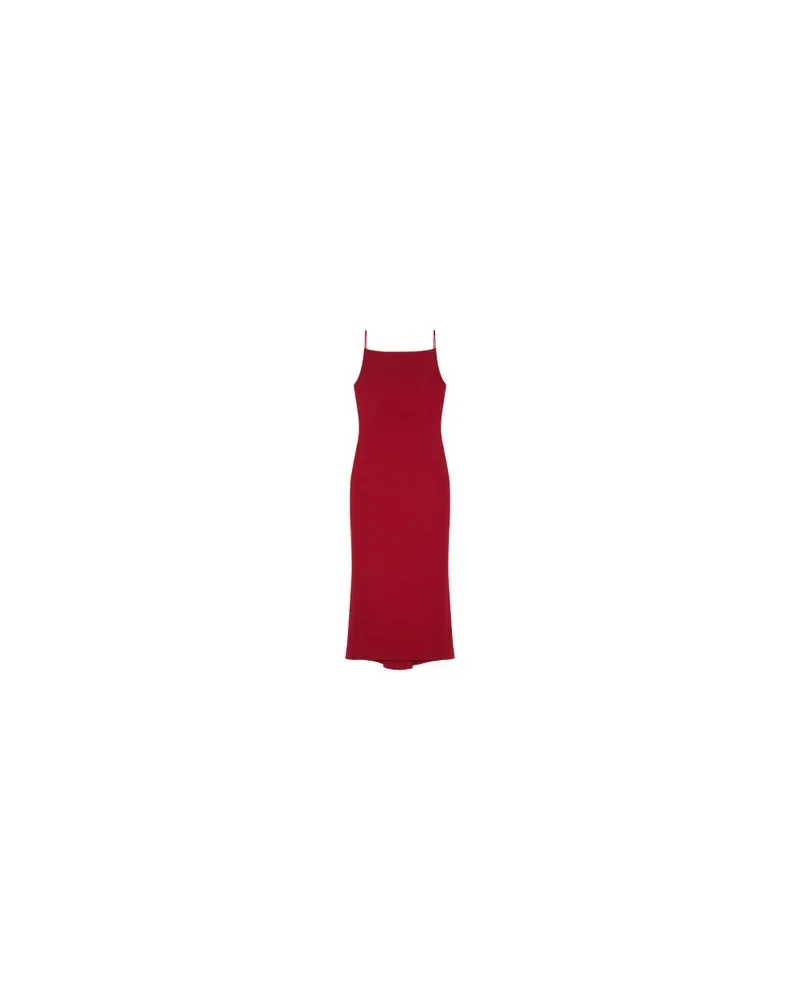 Max Mara Manuela maxi belted coat Red