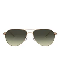 Oliver Peoples Pilotenbrille Benedict Gold