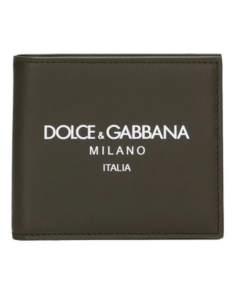 Dolce & Gabbana ZweiflüGelige GeldböRse Black