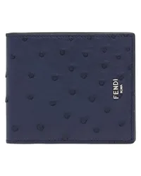 Fendi Signature-Portemonnaie Blue