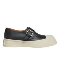 Marni Eather Pablo Monkstrap-Schuh Black