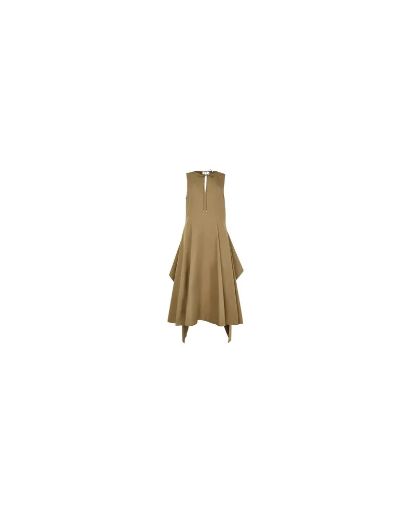 Loewe Wickelkleid aus Baumwolle Beige
