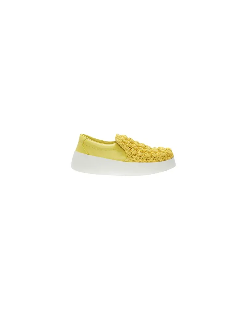 J.W.Anderson Slip-On-Sneakers Popcorn Yellow