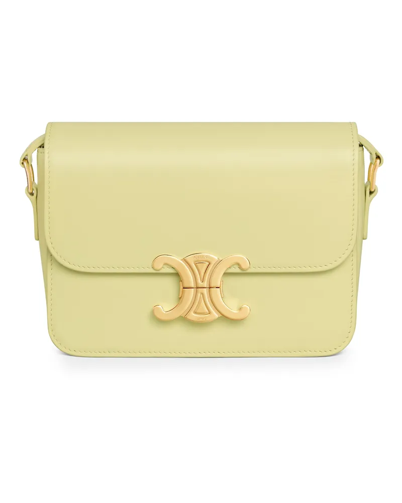 Celine Teen triomphe tasche aus glänzendem kalbsleder 