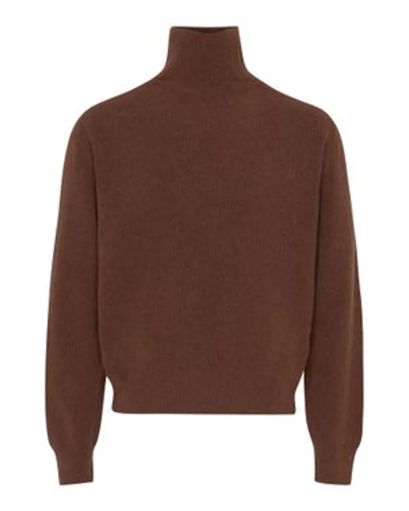 Christophe Lemaire Rollkragenpullover Brown