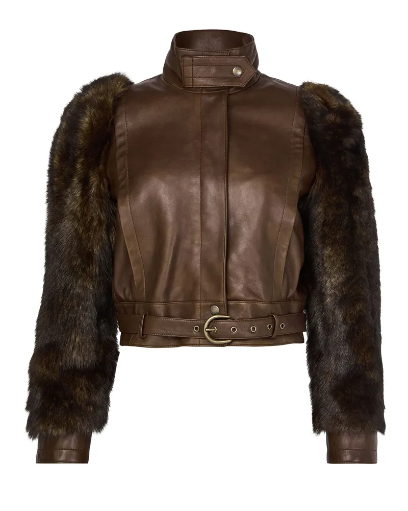 Chloé Lederjacke 