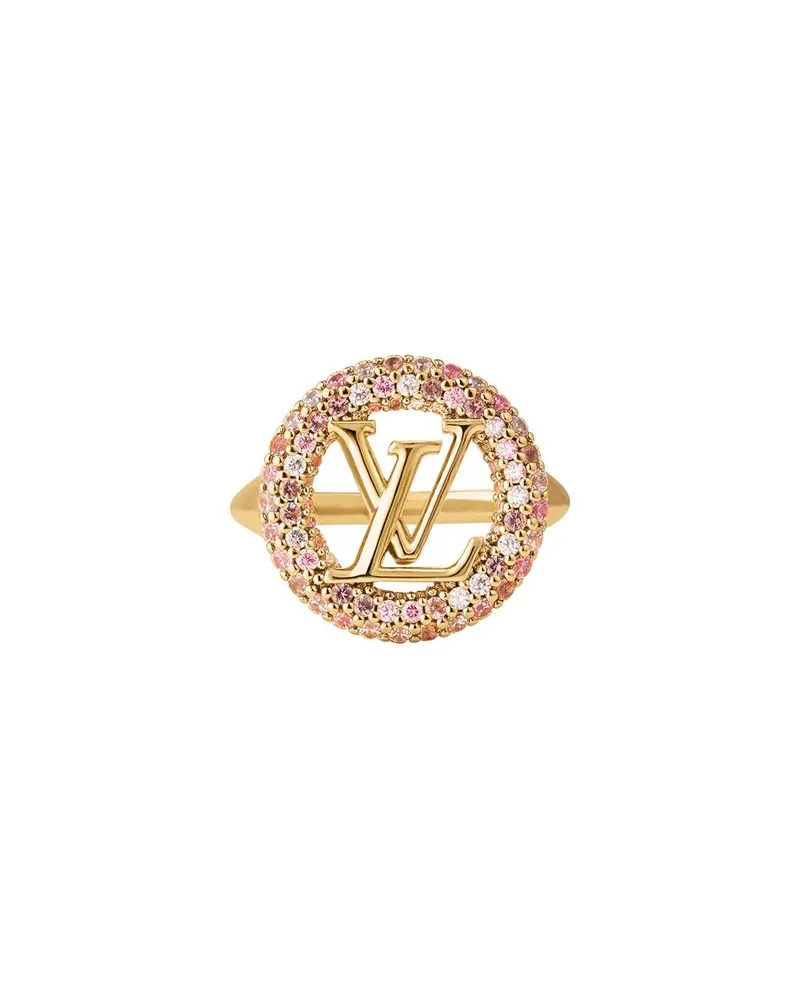 Louis Vuitton Louise Tresor Ring Gold
