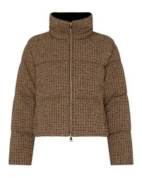 Moncler Seboune Daunenjacke Brown