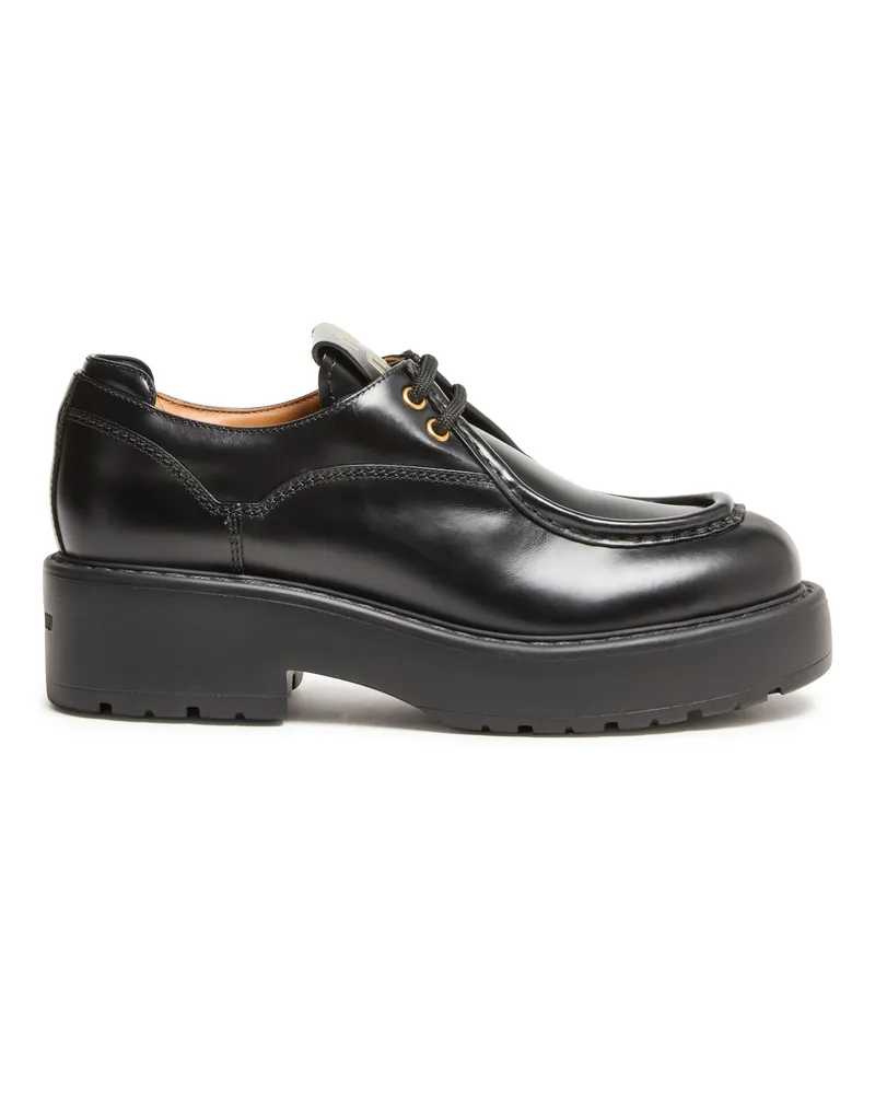Miu Miu Schnürschuhe aus Leder 