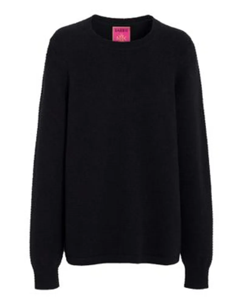 Barrie Sofia Coppola - Kaschmir-Pullover mit feinen Streifen Black