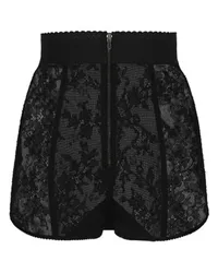 Dolce & Gabbana Spitzenhöschen mit hoher Taille Black