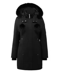 Moose Knuckles Parka Original Stirling mit Lammfellbesatz Black