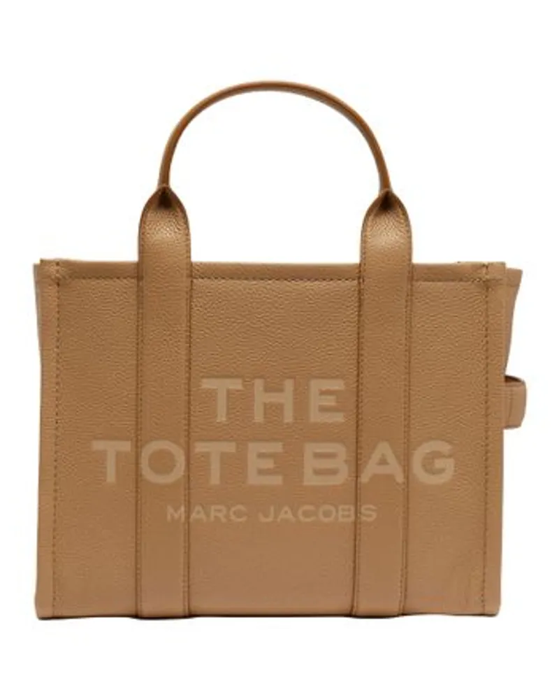 Marc Jacobs Tasche The Leather Medium Tote Bag Brown