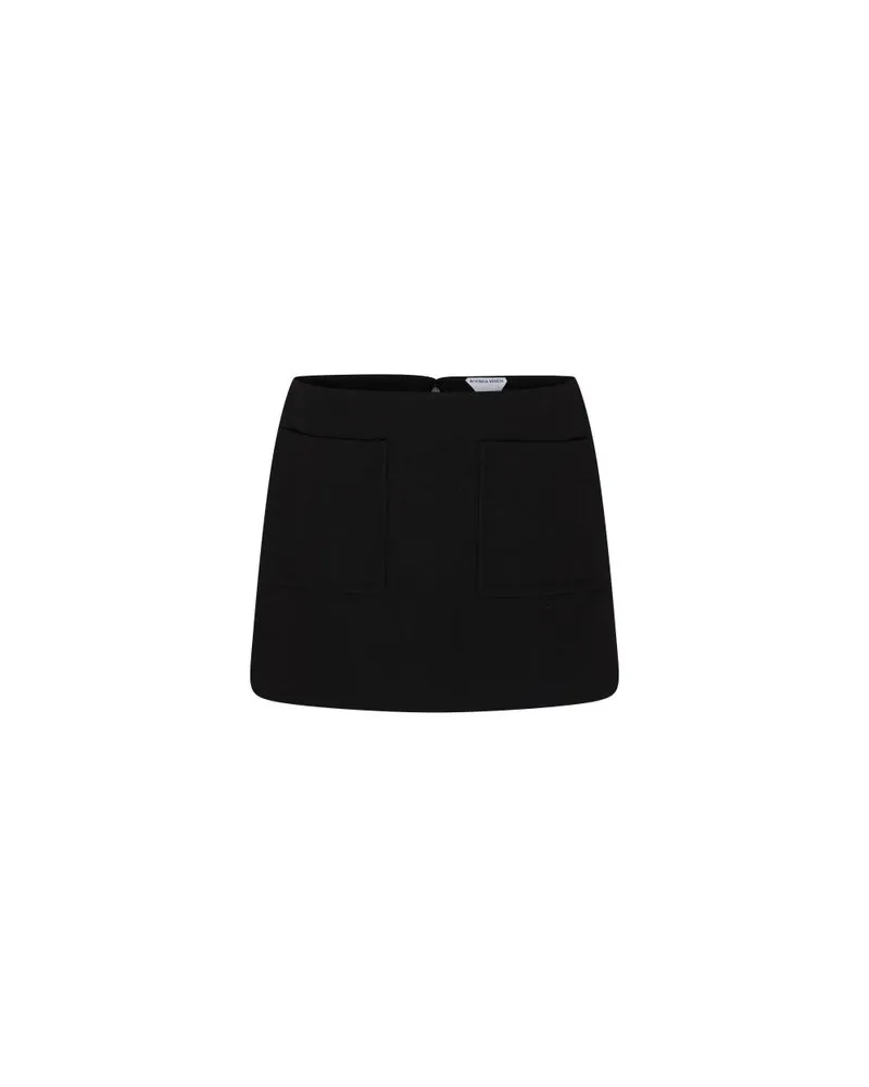 Bottega Veneta Wool mini skirt Black