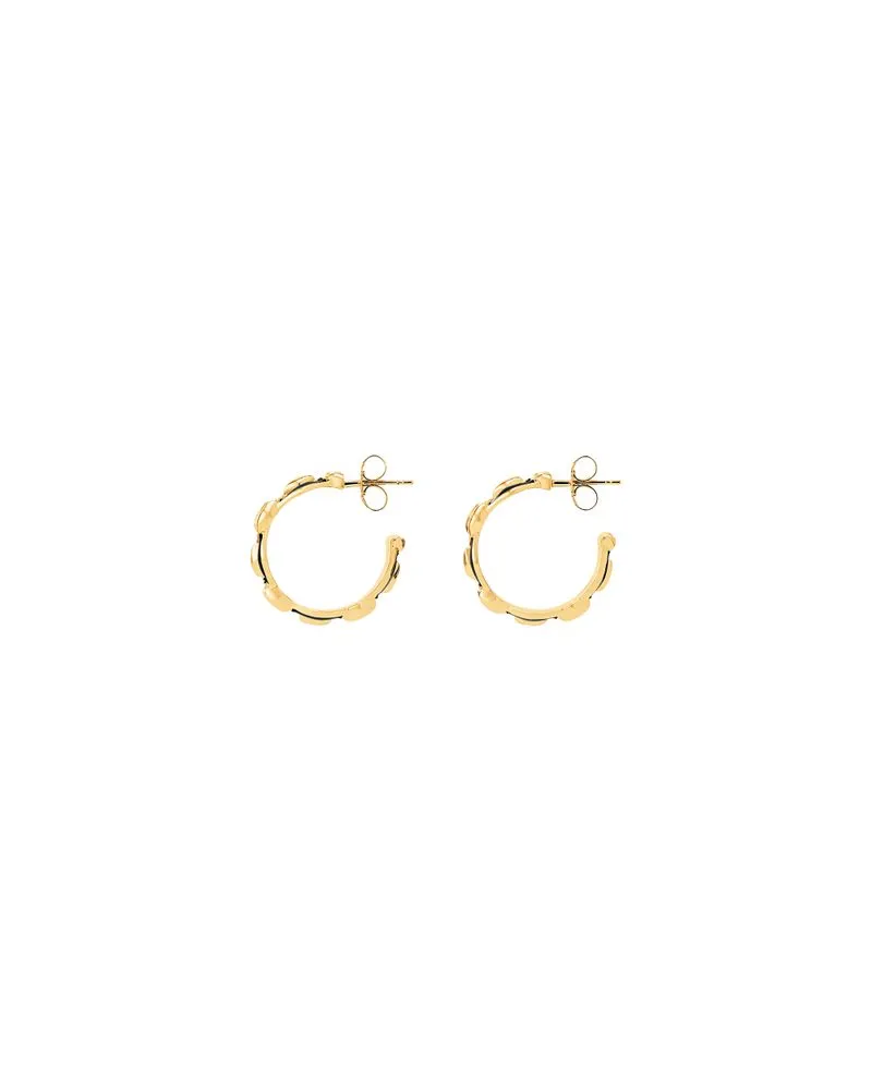 Louis Vuitton LV Malletage Earrings Gold