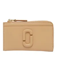 Marc Jacobs Brieftasche The Top Zip Multi Wallet Beige