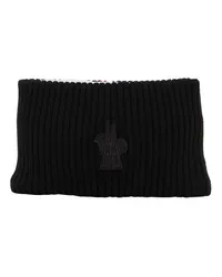 Moncler Stirnband mit Logo Black