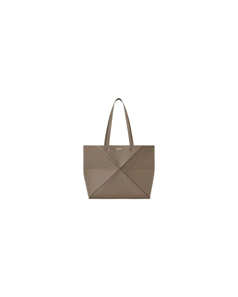 Loewe Kleine Tasche Puzzle Edge Grey