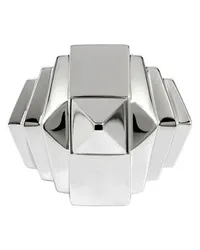 STATEMENT Pyramidenring Rockaway Silber Silver