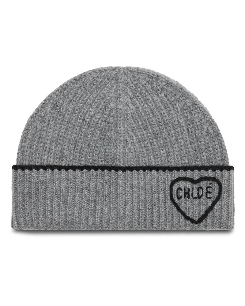 Chloé Mütze  Encoeur Grey