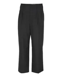 Christophe Lemaire Gerade geschnittene Bundfaltenhose Black