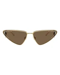 Jimmy Choo Sonnenbrille Cat Eye Gold