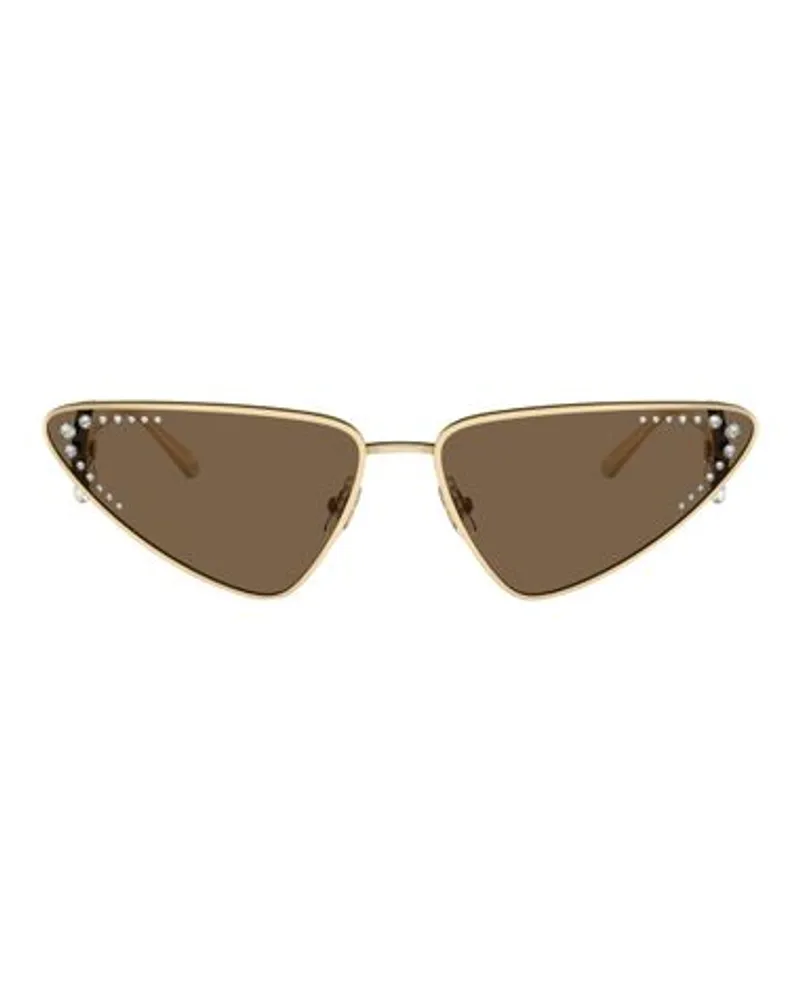 Jimmy Choo Sonnenbrille Cat Eye Gold