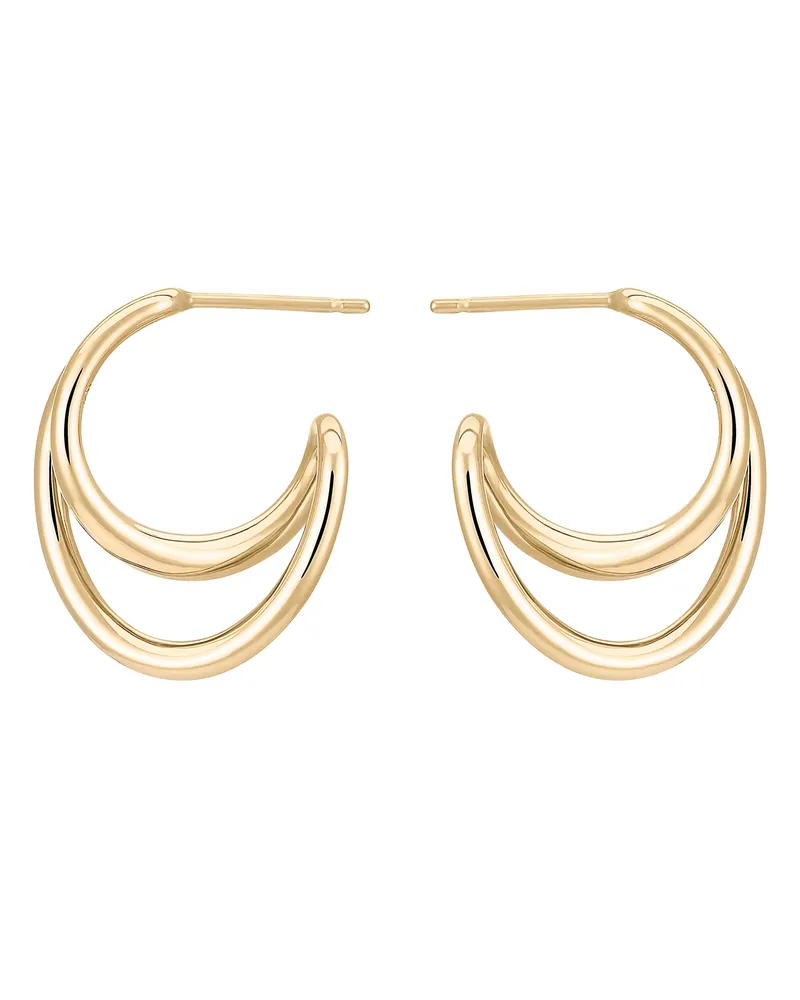 Charlotte Chesnais Ohrringe Initial Hoop 