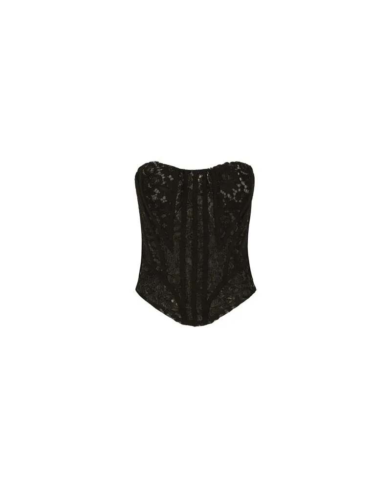 Dolce & Gabbana Bustier Black