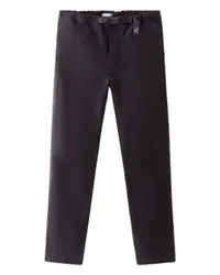 Woolrich Stückgefärbte Chinohose Black