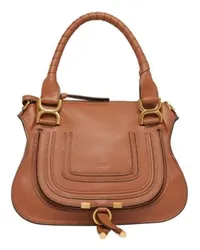 Chloé Doppelt tragbare Tasche Marcie Beige