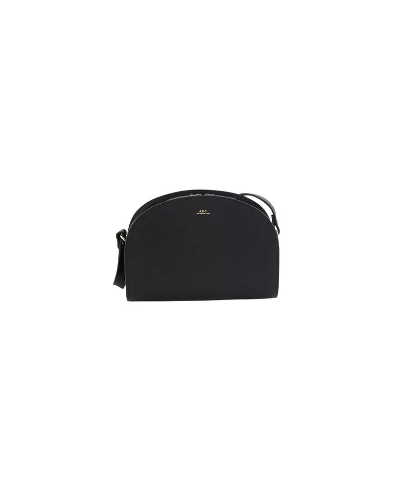 A.P.C. Halbmond-Tasche Black