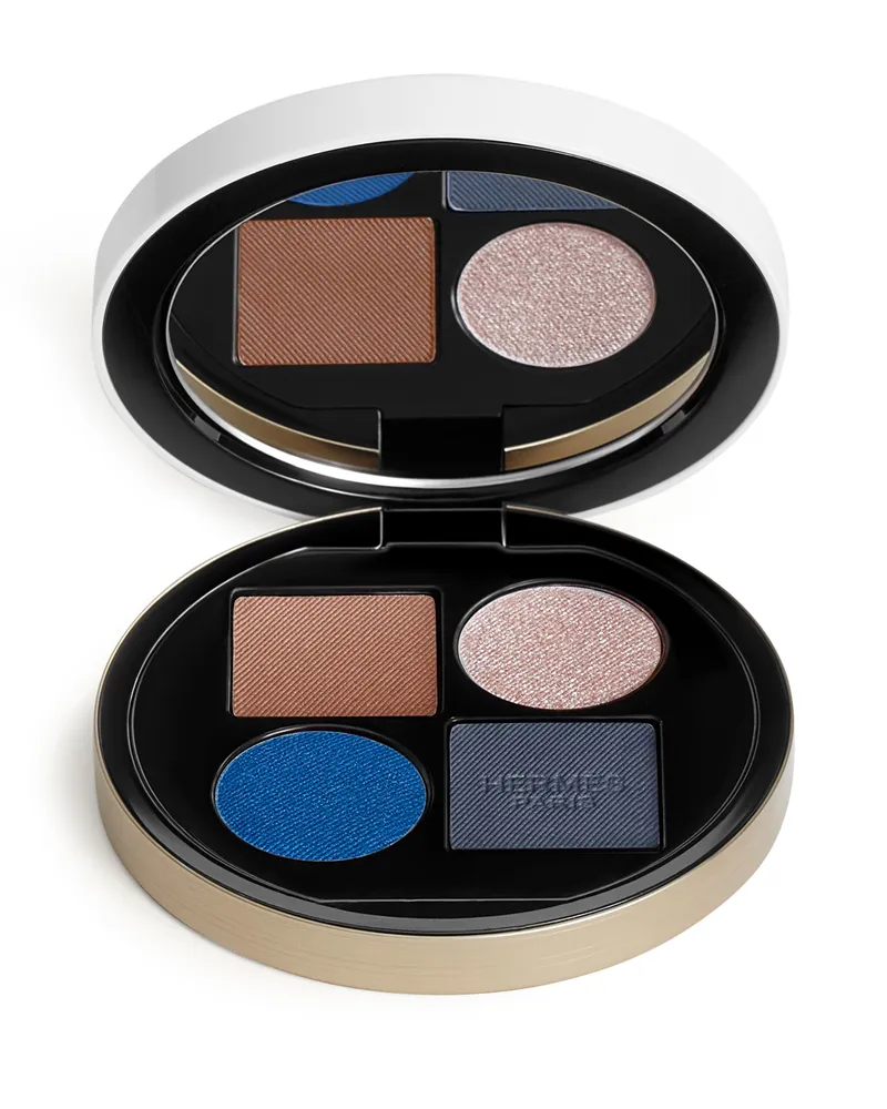 Hermès Ombres d', Lidschattenpalette mit vier Nuancen Blue