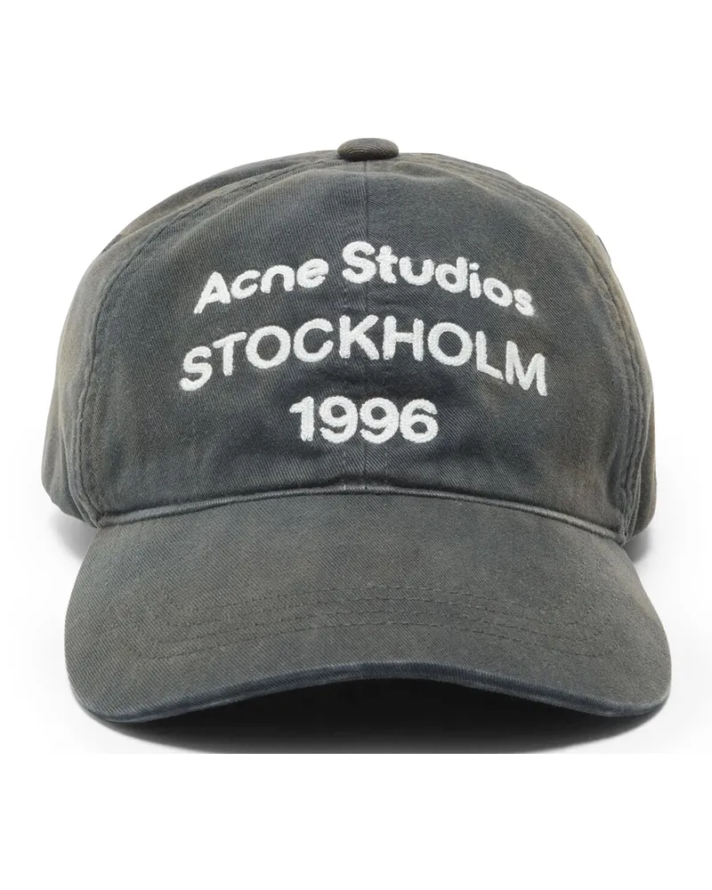 Acne Studios Logo Cap Black