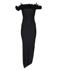 COPERNI Langes Rüschenkleid Black