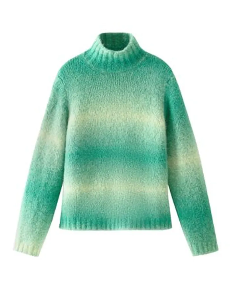 Woolrich Rollkragenpullover Green